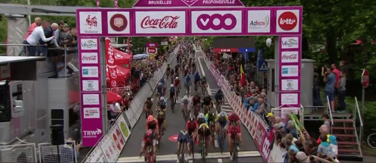 Jean-Pierre Drucker vainqueur au sprint !