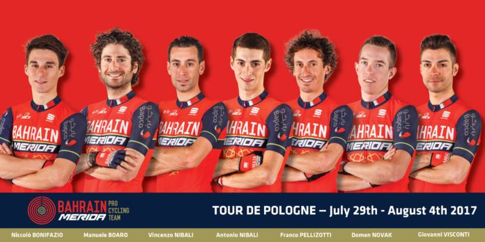 Vincenzo Nibali (Bahrain-Merida) prépare la Vuelta en disputant le Tour de Pologne