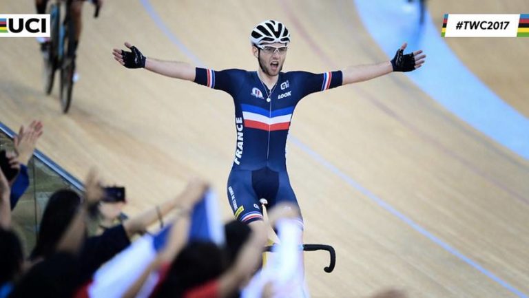 Benjamin Thomas, double champion du monde sur piste, signe à la FDJ