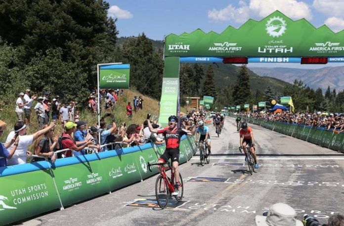 Brent Bookwalter remporte la 2e étape du Tour de l'Utah 2017