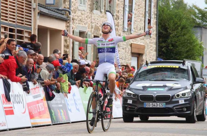 Elie Gesbert remporte la première étape du Tour du Limousin