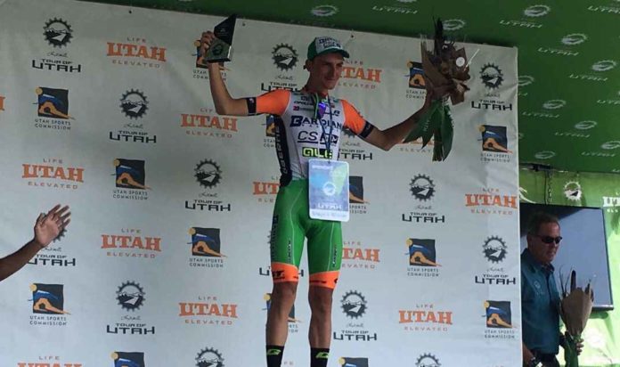 Giulio Ciccone s'impose sur la 6e étape du Tour de l'Utah