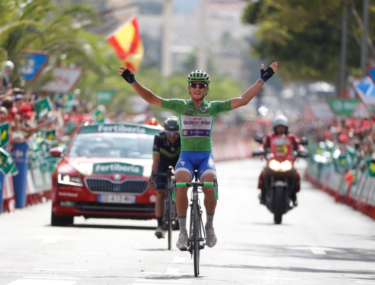 Vuelta 2017 – Le sprinteur Matteo Trentin vainqueur en montagne