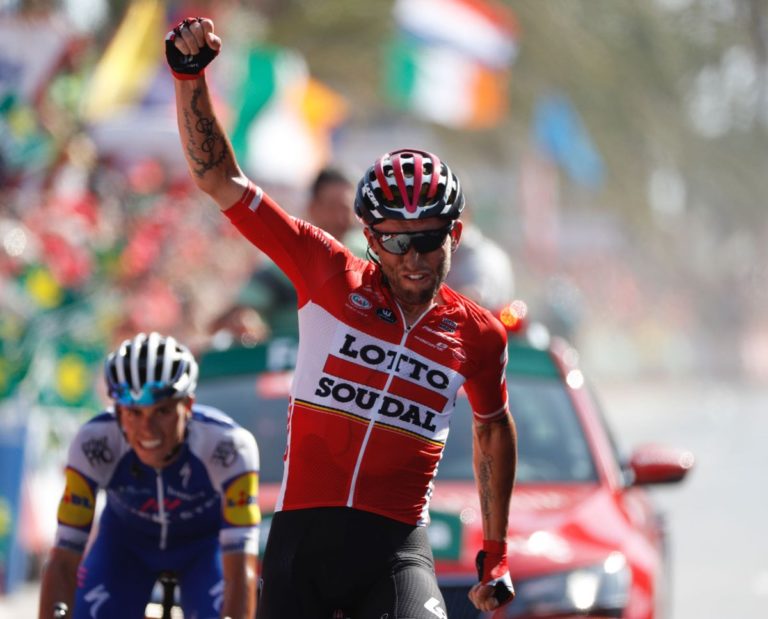 Vuelta 2017 – Tomasz Marczynski s’impose au terme d’une étape folle