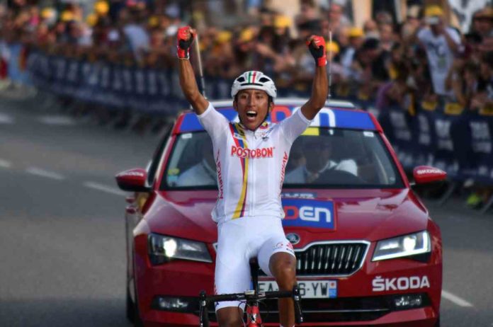 Tour de l'Avenir 2017 victoire de Bernal Gomez