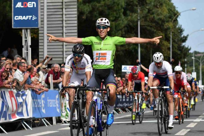 Tour de l'Avenir 2017 3e étape Kristoffer Halvorsen