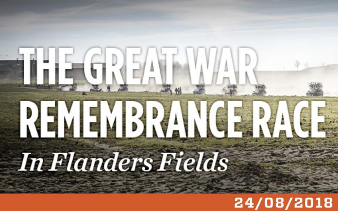 Great War Rememberance Race démarre en 2018