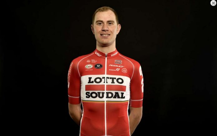 Frederik Frison coureur de l'équipe Lotto-Soudal