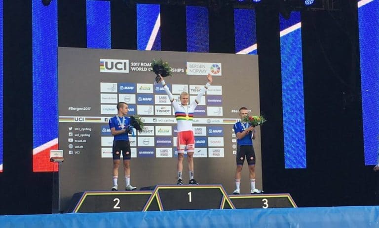 Julius Johansen champion du monde Juniors à Bergen