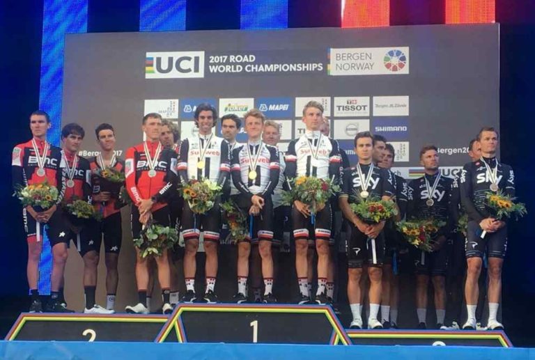 La Team Sunweb championne du monde du chrono