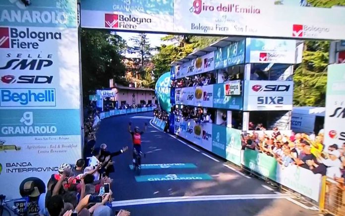 Tour d'Emilie 2017 remporté par Giovanni Visconti