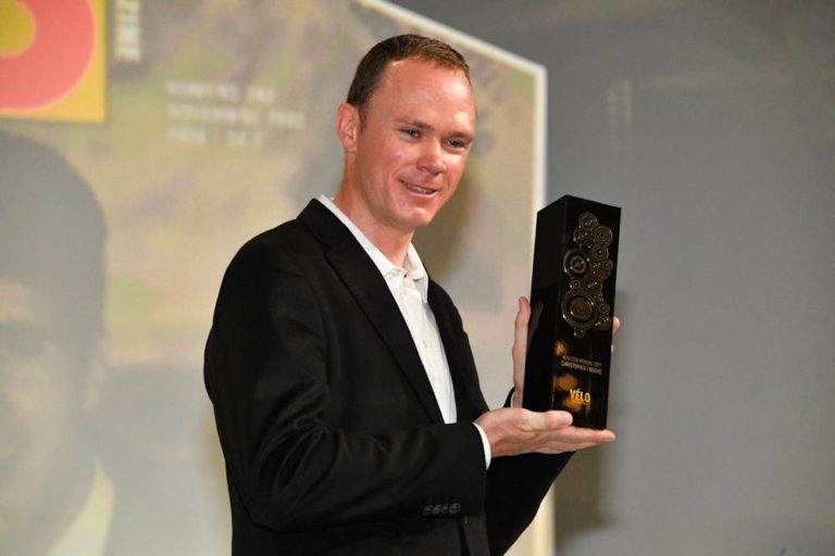 Christopher Froome remporte le Vélo d’Or 2017