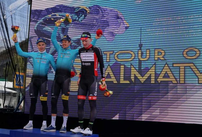 Jakob Fuglsang remporte la 2e étape du Tour of Almaty 2017