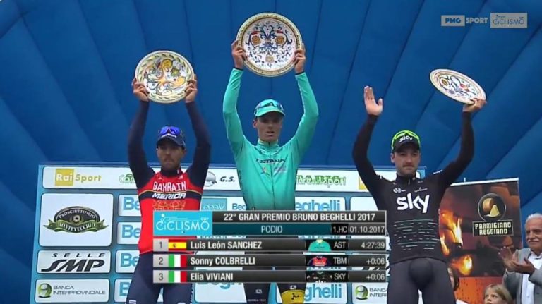 Luis Leon Sanchez (Astana) remporte le GP Bruno Beghelli