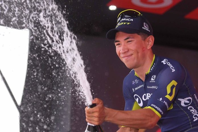 Caleb Ewan fera ses débuts sur le Tour de France en 2018. Photo : Orica-Scott