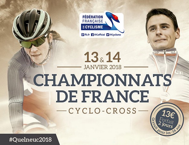 Programme du championnat de France de cyclo-cross 2018