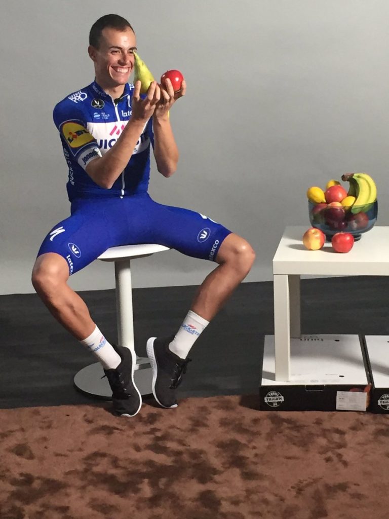 L’équipe Quick-Step Floors a fait sa séance photo ringarde pour Lidl