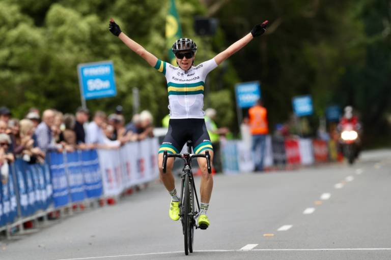Brodie Chapman vainqueur en solitaire dans le Herald Sun Tour