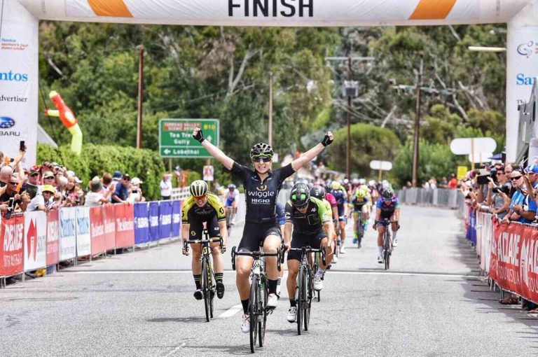 Edmondson déjà leader du Tour Down Under féminin