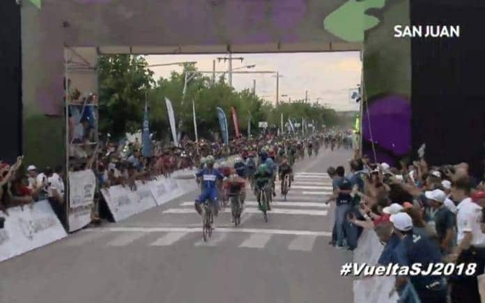 Tour de San Juan étape 1 remportée par Fernando Gaviria