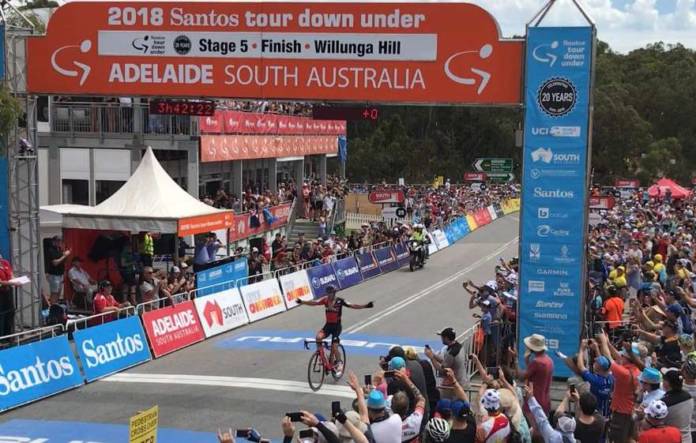 Tour Down Under 2018 L'étape reine remportée par Richie Porte