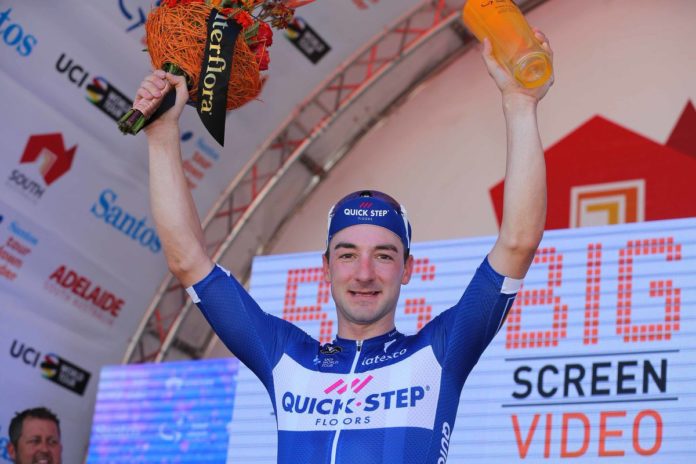 Elia Viviani empoche sa première victoire en 2018