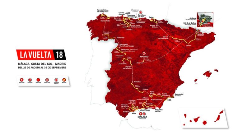 Vuelta 2018 : la montagne omniprésente sur le parcours