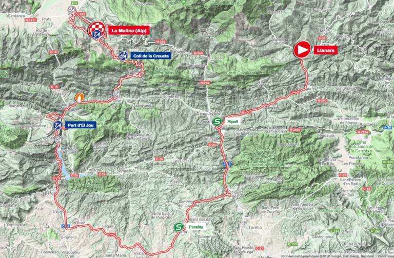 Présentation de l’étape 4 du Tour de Catalogne 2018 (Llanars-La Molina)