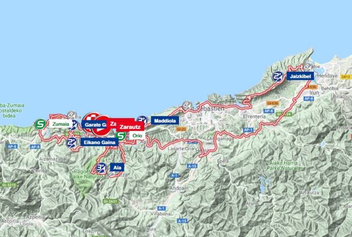 Tour du Pays Basque 2018 parcours étape 1