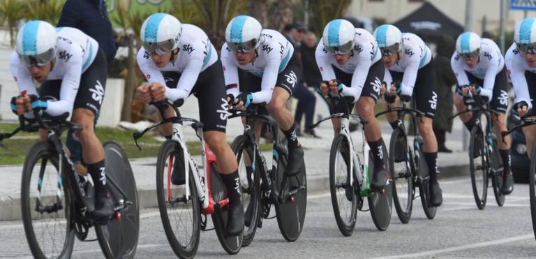Team Sky gagne le chrono par équipes de la Semaine Coppi et Bartali