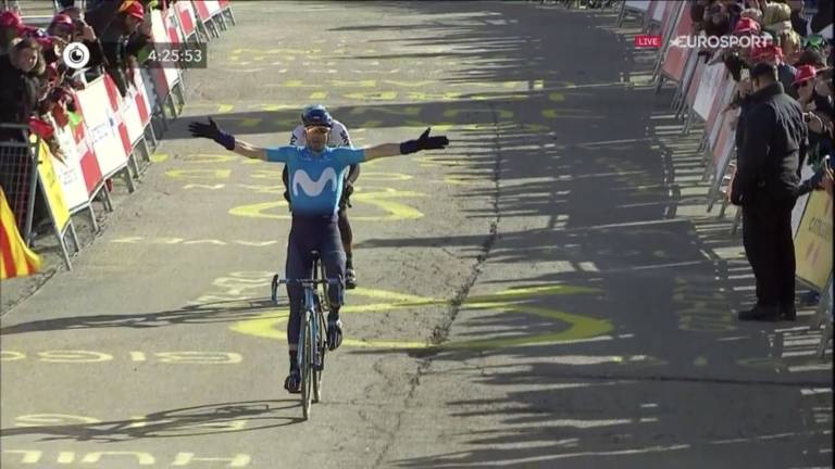 Seconde victoire d’étape pour Alejandro Valverde sur ce Tour de Catalogne