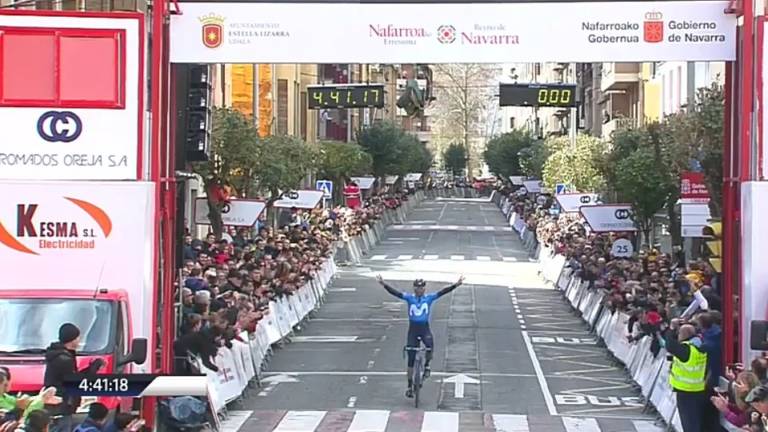 Alejandro Valverde impose sa loi sur le Grand Prix Miguel Indurain