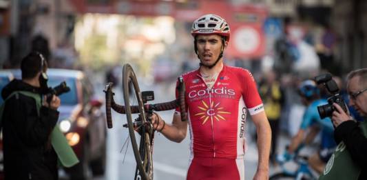 Christophe Laporte leader de Cofidis au Ronde