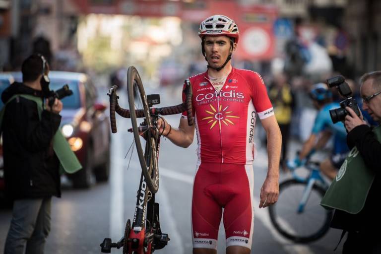 Cofidis avec Christophe Laporte au départ du Tour des Flandres