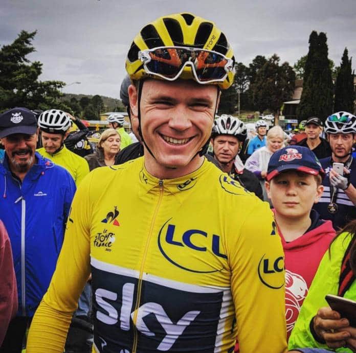 Chris Froome controle anormal blanchi par l'UCI