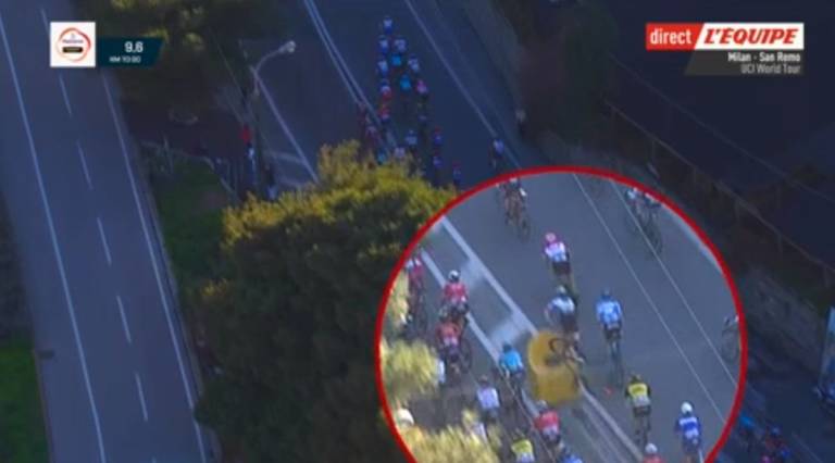 Milan San Remo 2018 : VIDEO chute Mark Cavendish