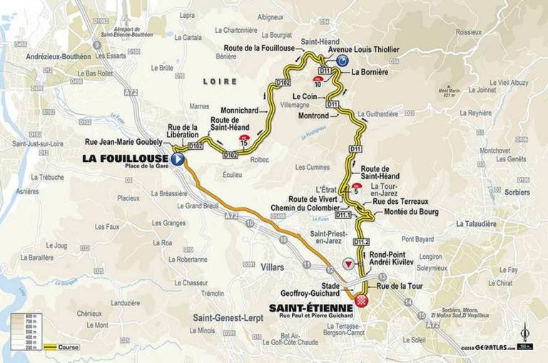 Présentation étape 4 Paris Nice 2018 (contre-la-montre individuel)