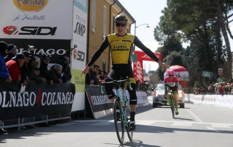 Pascal Eenkhoorn vainqueur d’entrée sur la Semaine Coppi et Bartali
