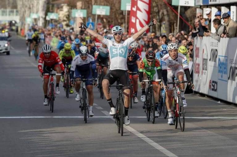 Chris Lawless (Sky) remporte l’étape 3 de la Semaine Coppi e Bartali