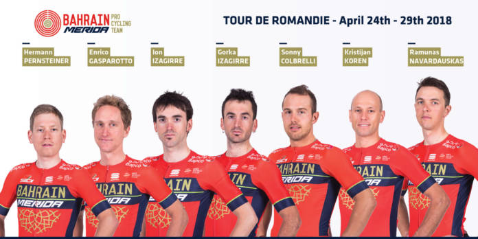 Bahrain Merida Tour de Romandie 2018