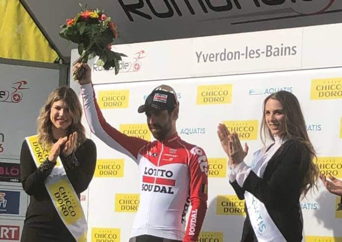 Thomas De Gendt réaction victoire étape 2 Tour de Romandie 2018
