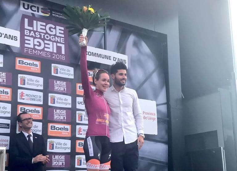 Anna van der Breggen remporte Liège-Bastogne-Liège féminines