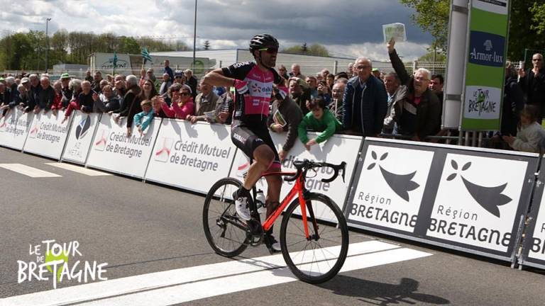 Julien Antomarchi vainqueur de la 4e étape du Tour de Bretagne 2018