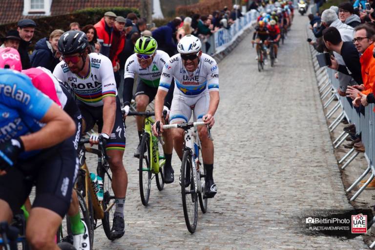 Alexander Kristoff mène UAE Team Emirates sur Paris-Roubaix