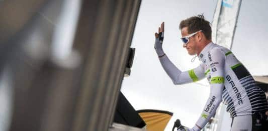Maxime Bouet au départ du Tour de Bretagne Cycliste 2018