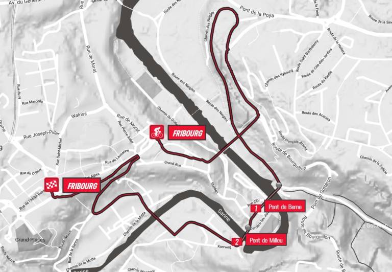 Présentation du prologue du Tour de Romandie 2018 (Fribourg-Fribourg)