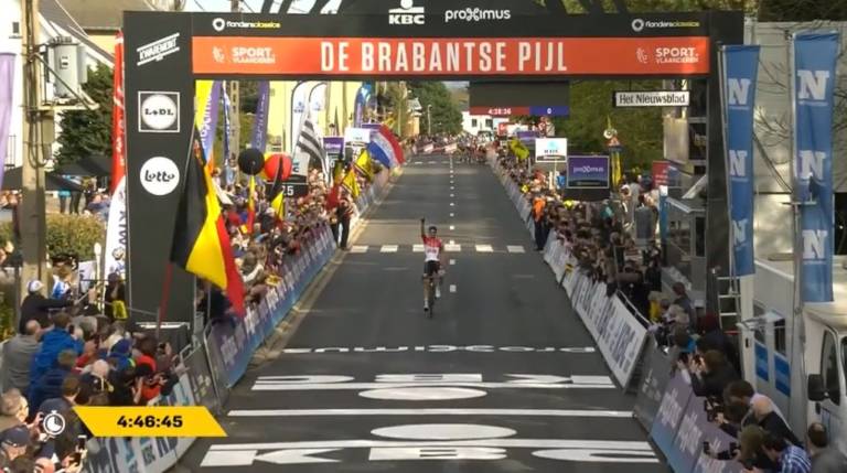 Tim Wellens vainqueur en solitaire de la Flèche Brabançonne