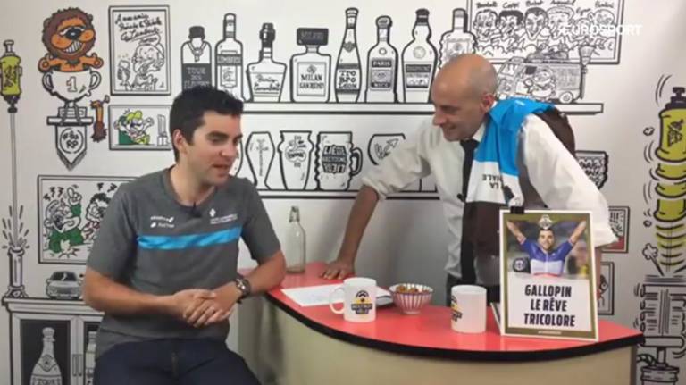 Tony Gallopin voit Thibaut Pinot remporter le Tour d’Italie 2018