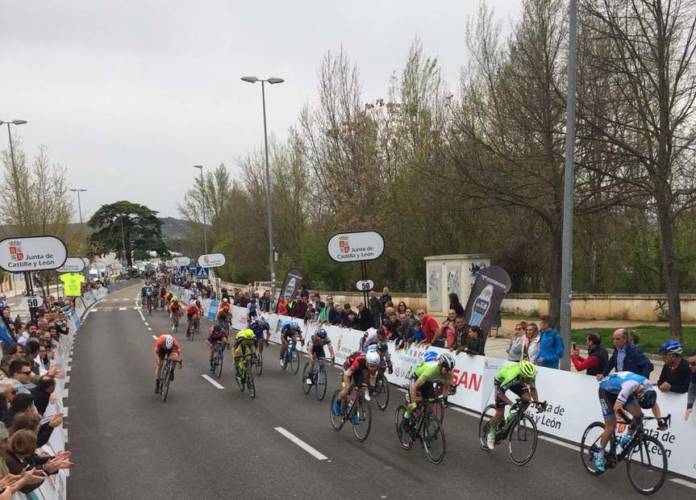 Tour de Castille et Leon 2018 victoire étape 2 Mihkel Raim