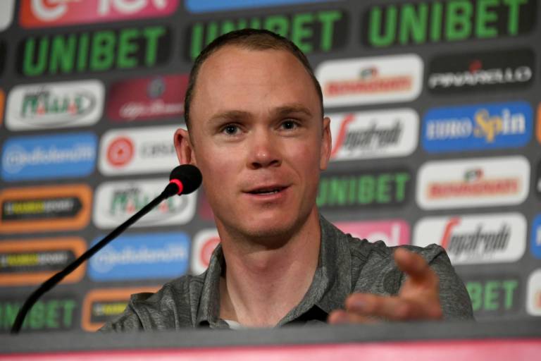 Tour d’Italie 2018 : Chris Froome (Sky) est « prêt à gagner »